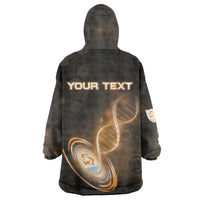 Personalized Anguilla Is In My DNA Wearable Blanket Hoodie - Wonder Print Shop