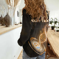 Personalized Anguilla Is In My DNA Women Casual Shirt - Wonder Print Shop