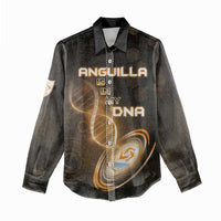 Personalized Anguilla Is In My DNA Women Casual Shirt - Wonder Print Shop