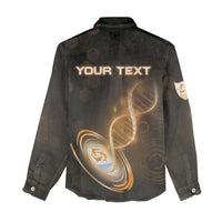 Personalized Anguilla Is In My DNA Women Casual Shirt - Wonder Print Shop