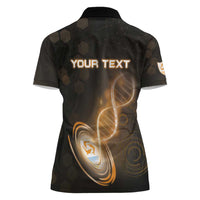 Personalized Anguilla Is In My DNA Women Polo Shirt - Wonder Print Shop