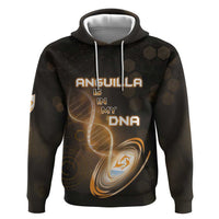 Personalized Anguilla Is In My DNA Zip Hoodie - Wonder Print Shop