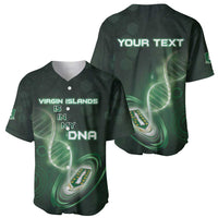 Personalized The British Virgin Islands Is In My DNA Baseball Jersey - Wonder Print Shop