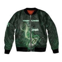 Personalized The British Virgin Islands Is In My DNA Bomber Jacket - Wonder Print Shop