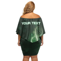 Personalized The British Virgin Islands Is In My DNA Family Matching Off Shoulder Short Dress and Hawaiian Shirt - Wonder Print Shop