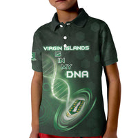 Personalized The British Virgin Islands Is In My DNA Kid Polo Shirt - Wonder Print Shop