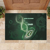 The British Virgin Islands Is In My DNA Rubber Doormat - Wonder Print Shop