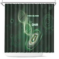 The British Virgin Islands Is In My DNA Shower Curtain - Wonder Print Shop