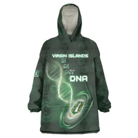 Personalized The British Virgin Islands Is In My DNA Wearable Blanket Hoodie - Wonder Print Shop