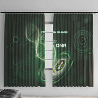 The British Virgin Islands Is In My DNA Window Curtain - Wonder Print Shop