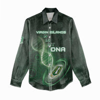 Personalized The British Virgin Islands Is In My DNA Women Casual Shirt - Wonder Print Shop