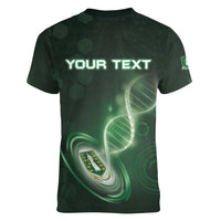 Personalized The British Virgin Islands Is In My DNA Women V-Neck T-Shirt - Wonder Print Shop