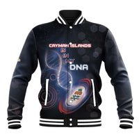 Personalized The Cayman Islands Is In My DNA Baseball Jacket - Wonder Print Shop