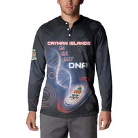 Personalized The Cayman Islands Is In My DNA Button Sweatshirt - Wonder Print Shop