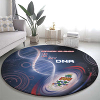 The Cayman Islands Is In My DNA Round Carpet - Wonder Print Shop