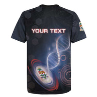 Personalized The Cayman Islands Is In My DNA Rugby Jersey - Wonder Print Shop