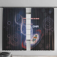 The Cayman Islands Is In My DNA Window Curtain - Wonder Print Shop