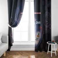 The Cayman Islands Is In My DNA Window Curtain - Wonder Print Shop
