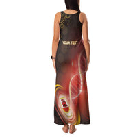 Personalized Gibraltar Is In My DNA Family Matching Tank Maxi Dress and Hawaiian Shirt - Wonder Print Shop