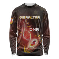 Personalized Gibraltar Is In My DNA Long Sleeve Shirt - Wonder Print Shop
