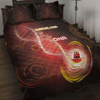 Gibraltar Is In My DNA Quilt Bed Set - Wonder Print Shop