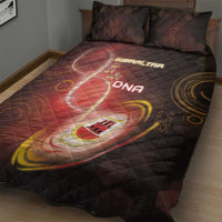 Gibraltar Is In My DNA Quilt Bed Set - Wonder Print Shop