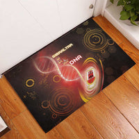 Gibraltar Is In My DNA Rubber Doormat - Wonder Print Shop