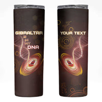 Personalized Gibraltar Is In My DNA Skinny Tumbler - Wonder Print Shop