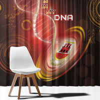 Gibraltar Is In My DNA Window Curtain - Wonder Print Shop