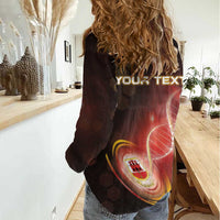 Personalized Gibraltar Is In My DNA Women Casual Shirt - Wonder Print Shop