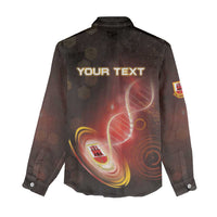 Personalized Gibraltar Is In My DNA Women Casual Shirt - Wonder Print Shop