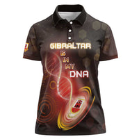 Personalized Gibraltar Is In My DNA Women Polo Shirt - Wonder Print Shop
