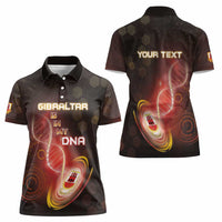 Personalized Gibraltar Is In My DNA Women Polo Shirt - Wonder Print Shop