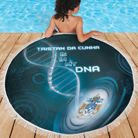 Tristan Da Cunha Is In My DNA Beach Blanket - Wonder Print Shop