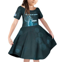 Personalized Tristan Da Cunha Is In My DNA Family Matching Off Shoulder Short Dress and Hawaiian Shirt - Wonder Print Shop