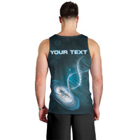 Personalized Tristan Da Cunha Is In My DNA Men Tank Top - Wonder Print Shop