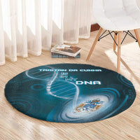 Tristan Da Cunha Is In My DNA Round Carpet - Wonder Print Shop