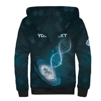 Personalized Tristan Da Cunha Is In My DNA Sherpa Hoodie - Wonder Print Shop