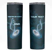 Personalized Tristan Da Cunha Is In My DNA Skinny Tumbler - Wonder Print Shop