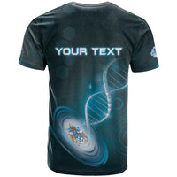 Personalized Tristan Da Cunha Is In My DNA T Shirt - Wonder Print Shop