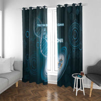 Tristan Da Cunha Is In My DNA Window Curtain - Wonder Print Shop