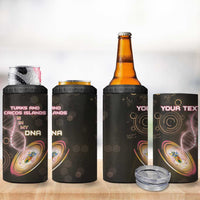 Personalized Turks And Caicos Islands Is In My DNA 4 in 1 Can Cooler Tumbler - Wonder Print Shop