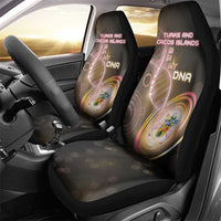 Turks And Caicos Islands Is In My DNA Car Seat Cover - Wonder Print Shop
