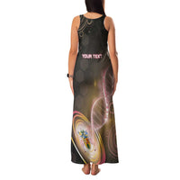 Personalized Turks And Caicos Islands Is In My DNA Family Matching Tank Maxi Dress and Hawaiian Shirt - Wonder Print Shop