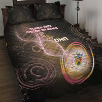 Turks And Caicos Islands Is In My DNA Quilt Bed Set - Wonder Print Shop