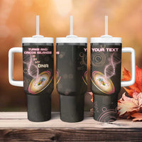 Personalized Turks And Caicos Islands Is In My DNA Tumbler With Handle - Wonder Print Shop