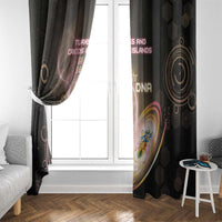 Turks And Caicos Islands Is In My DNA Window Curtain - Wonder Print Shop