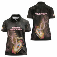 Personalized Turks And Caicos Islands Is In My DNA Women Polo Shirt - Wonder Print Shop