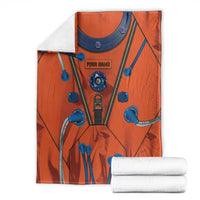 Personalized Astronaut Blanket Space Diving Suit India - Wonder Print Shop