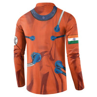 Personalized Astronaut Button Sweatshirt Space Diving Suit India - Wonder Print Shop